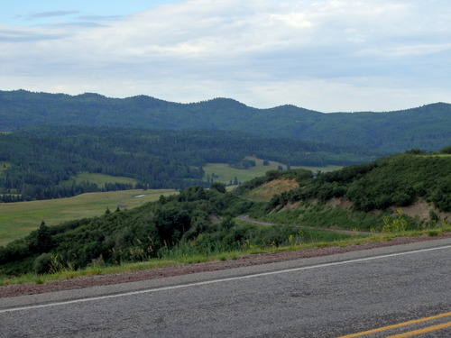 GDMBR: Our view to the east on NM-17.